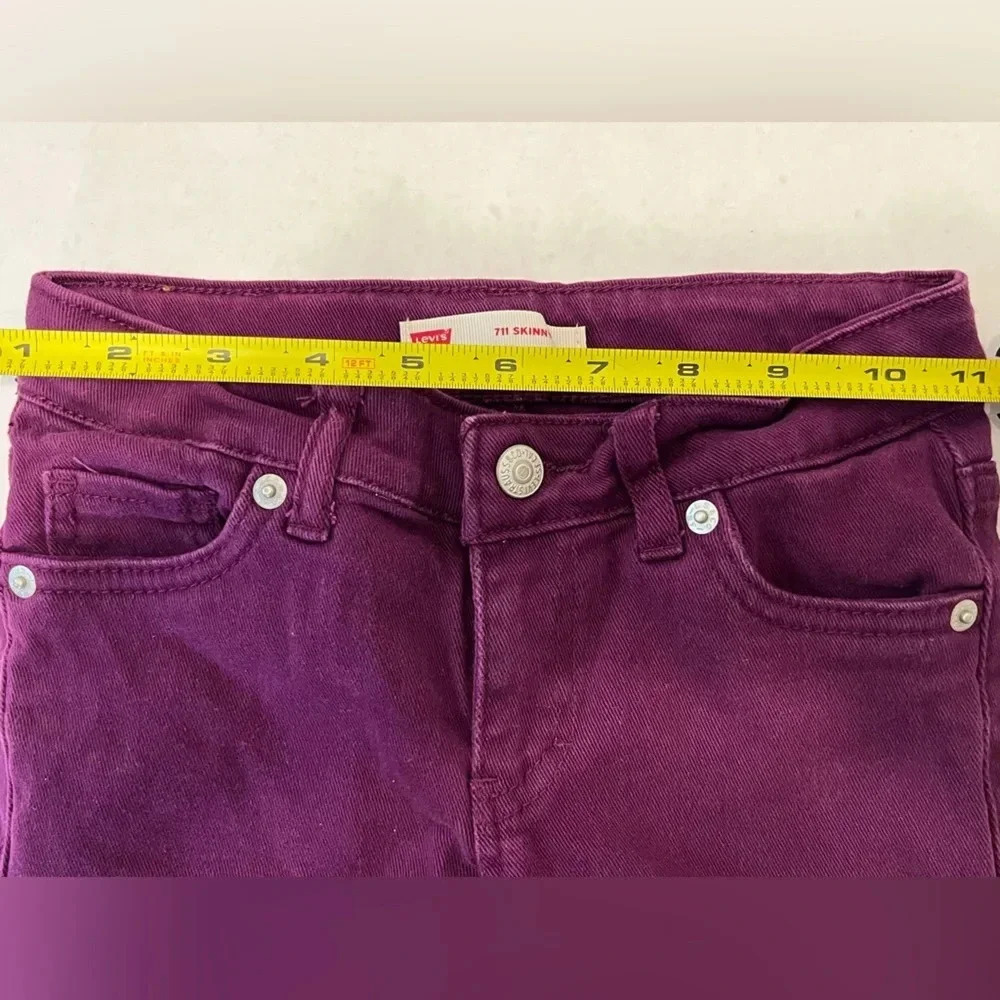 Levi 711 Girls skinny Jeans - Picture 8 of 14